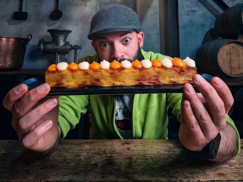 Bravas con salsa colorida - vayaBravas